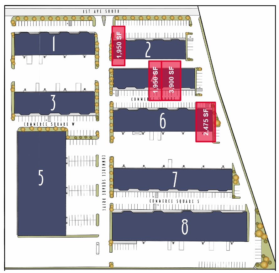 2411-2425 1st Ave S, Irondale, AL for lease Site Plan- Image 1 of 1