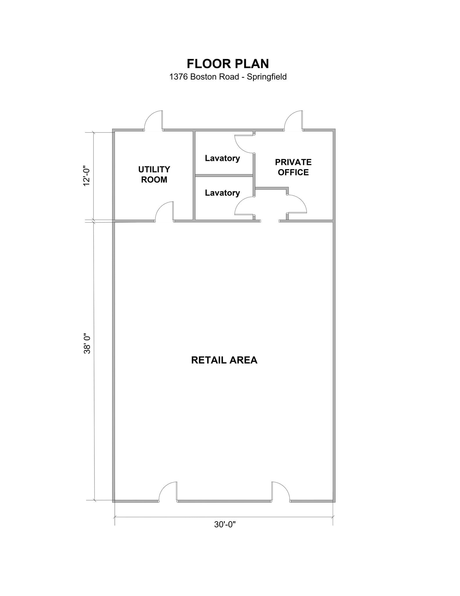 1376 Boston Rd, Springfield, MA for lease Site Plan- Image 1 of 1