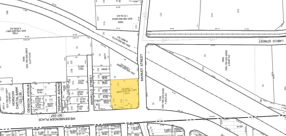 8000 Market St, Houston, TX for lease - Plat Map - Image 2 of 7