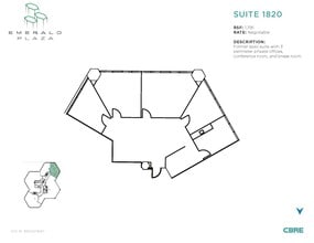 402 W Broadway, San Diego, CA for lease Floor Plan- Image 1 of 1