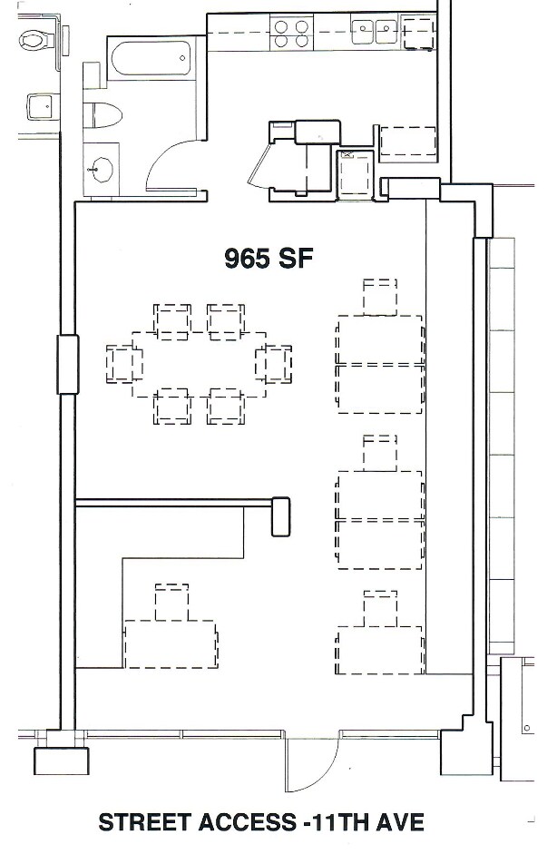 350 11th Ave, San Diego, CA for lease Floor Plan- Image 1 of 1
