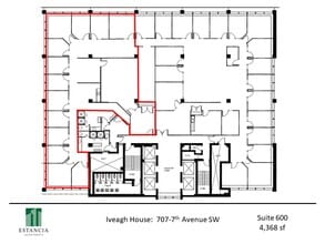 707 7th Ave SW, Calgary, AB for lease Floor Plan- Image 1 of 1