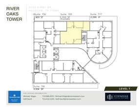 3730 Kirby Dr, Houston, TX for lease Floor Plan- Image 2 of 2