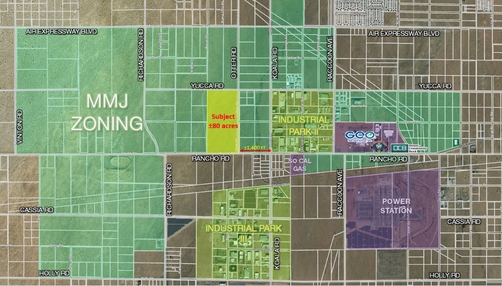 Rancho Rd, Adelanto, CA for sale - Primary Photo - Image 1 of 1