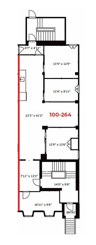 252-264 Adelaide St E, Toronto, ON for lease Floor Plan- Image 1 of 1