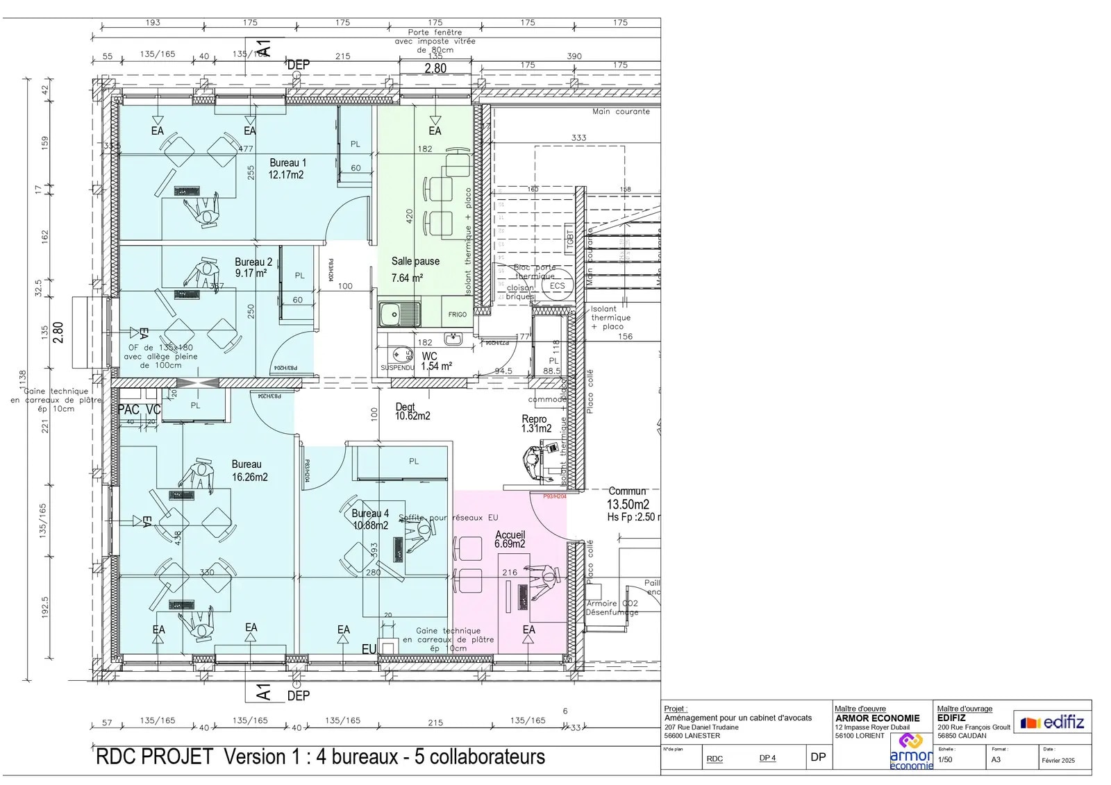 207 Rue Daniel-Charles Trudaine, Lanester for sale Floor Plan- Image 1 of 10