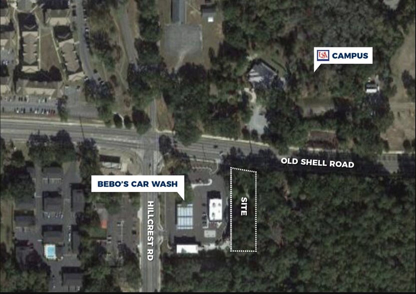 6351 Old Shell Rd, Mobile, AL for sale - Primary Photo - Image 1 of 1