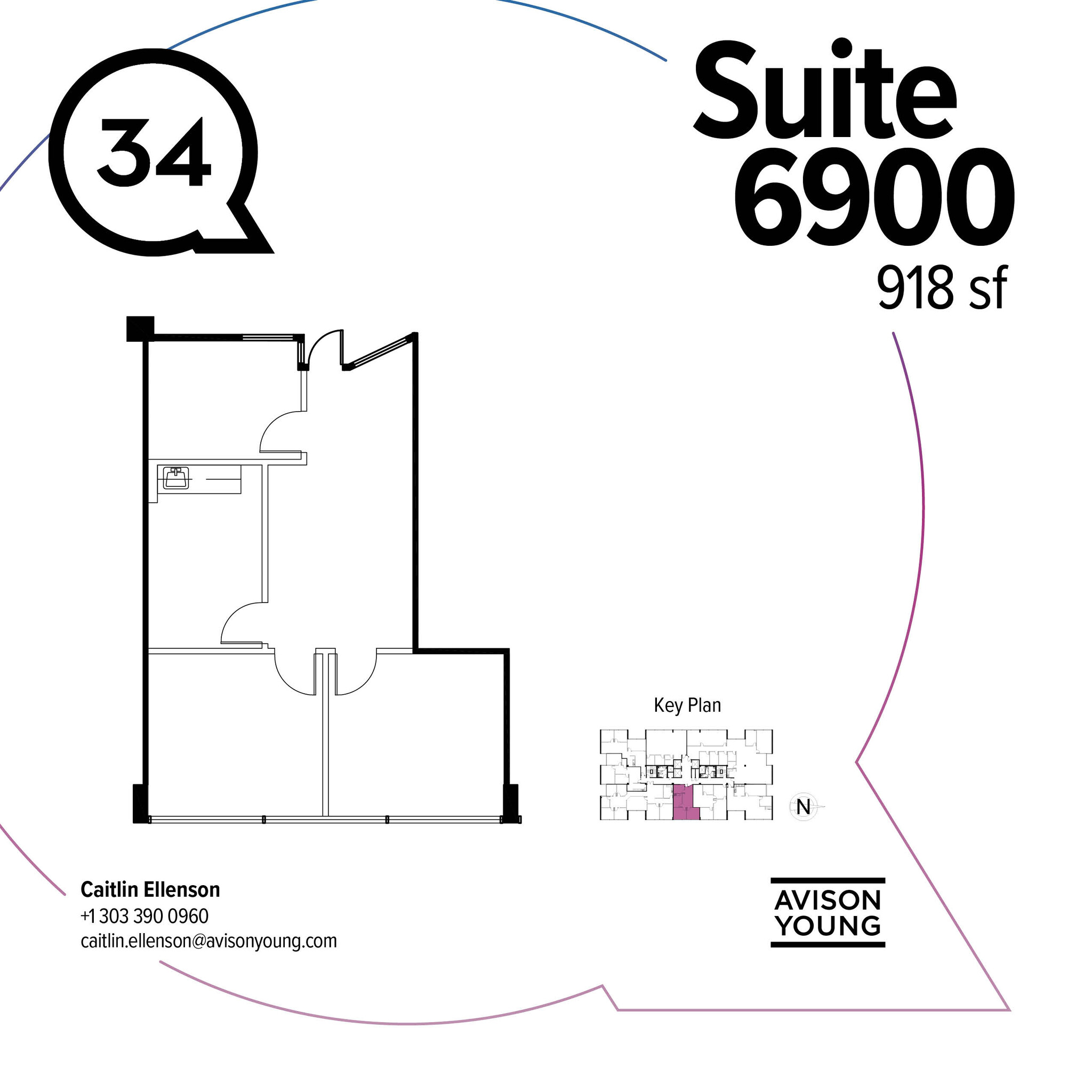 3401 Quebec St, Denver, CO for lease Floor Plan- Image 1 of 1