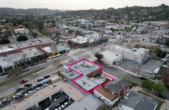 2129-2133 Colorado Blvd, Eagle Rock, CA - AERIAL map view - Image1
