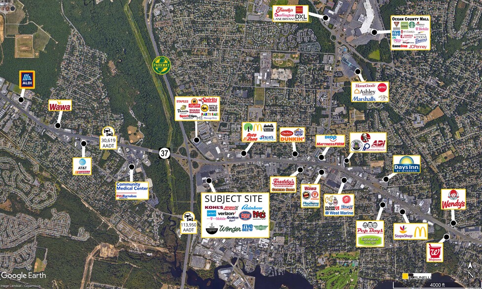 1a Route 37 W, Toms River, NJ for lease - Building Photo - Image 3 of 6