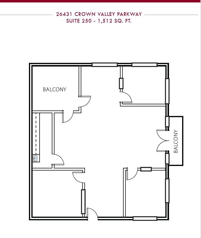 26431 Crown Valley Pky, Mission Viejo, CA for lease Floor Plan- Image 1 of 1