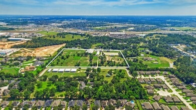 22815 Lain Rd, Spring, TX - AERIAL  map view