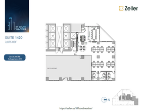 311 S Wacker Dr, Chicago, IL for lease Floor Plan- Image 1 of 1