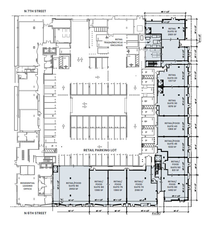 696 N 6th St., San Jose, CA for lease Floor Plan- Image 1 of 1