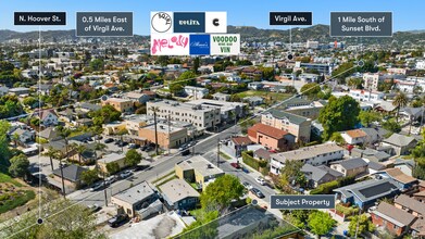 3456 Plata St, Los Angeles, CA - AERIAL map view