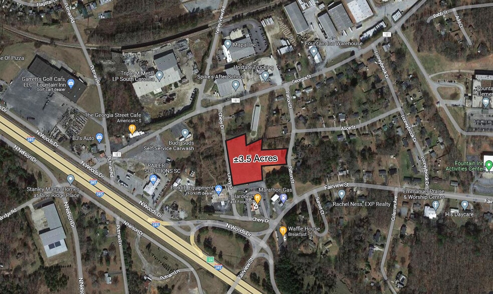 Patton St & Chevy Dr, Fountain Inn, SC 29644