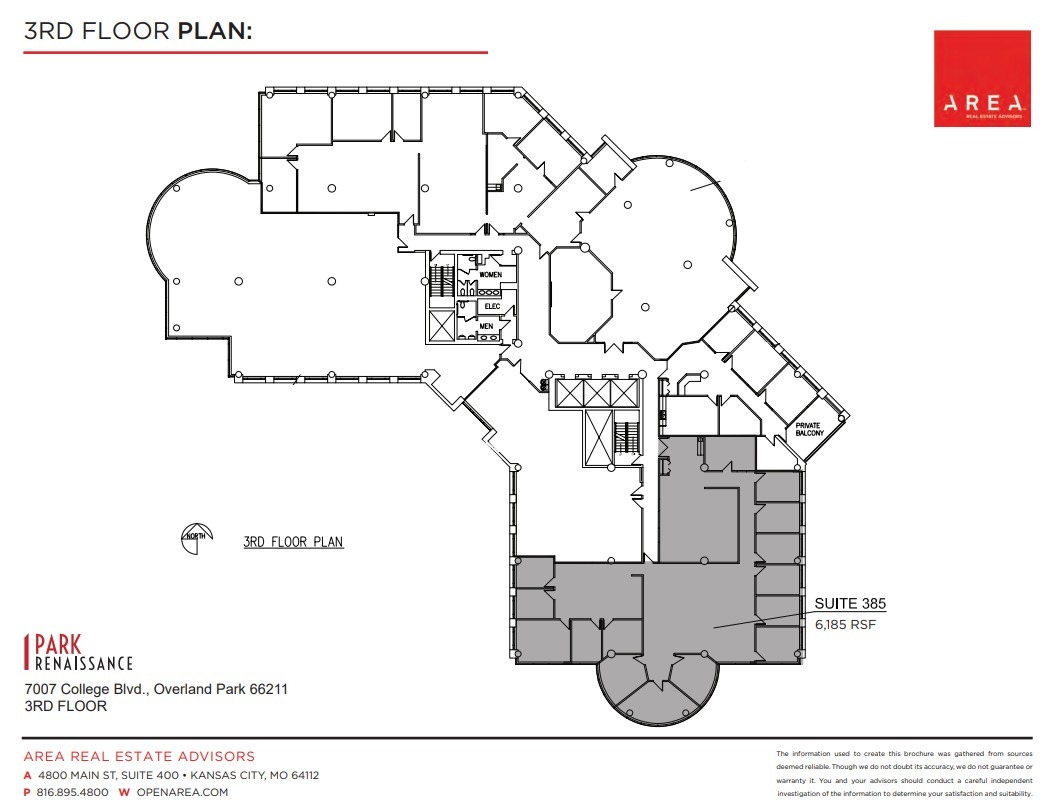 7007 College Blvd, Overland Park, KS for lease Floor Plan- Image 1 of 1