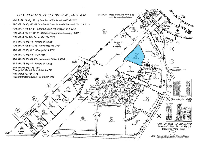 700 Riverpoint Dr, West Sacramento, CA for sale - Plat Map - Image 3 of 3