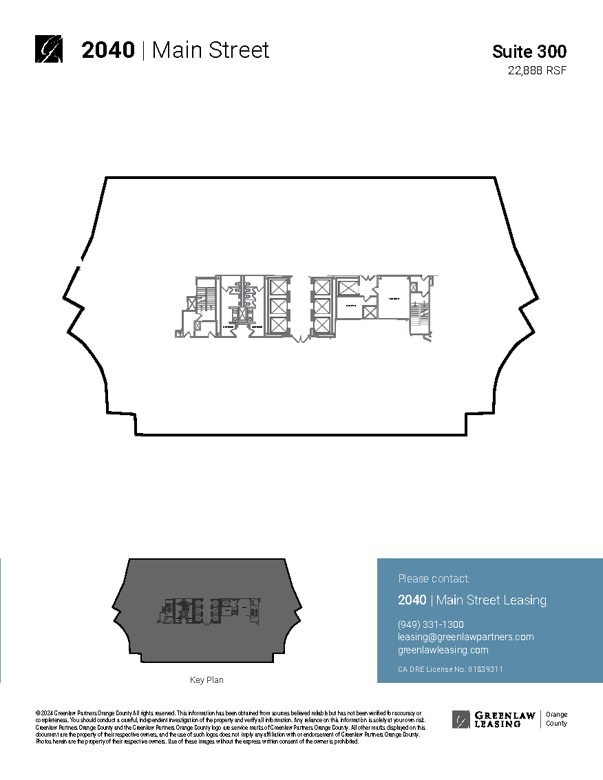 2040 Main St, Irvine, CA for lease Floor Plan- Image 1 of 5