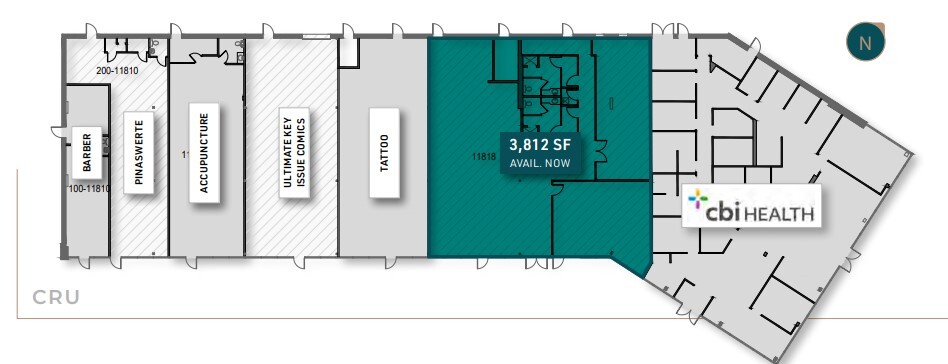 13210 118 Av NW, Edmonton, AB for lease Floor Plan- Image 1 of 1