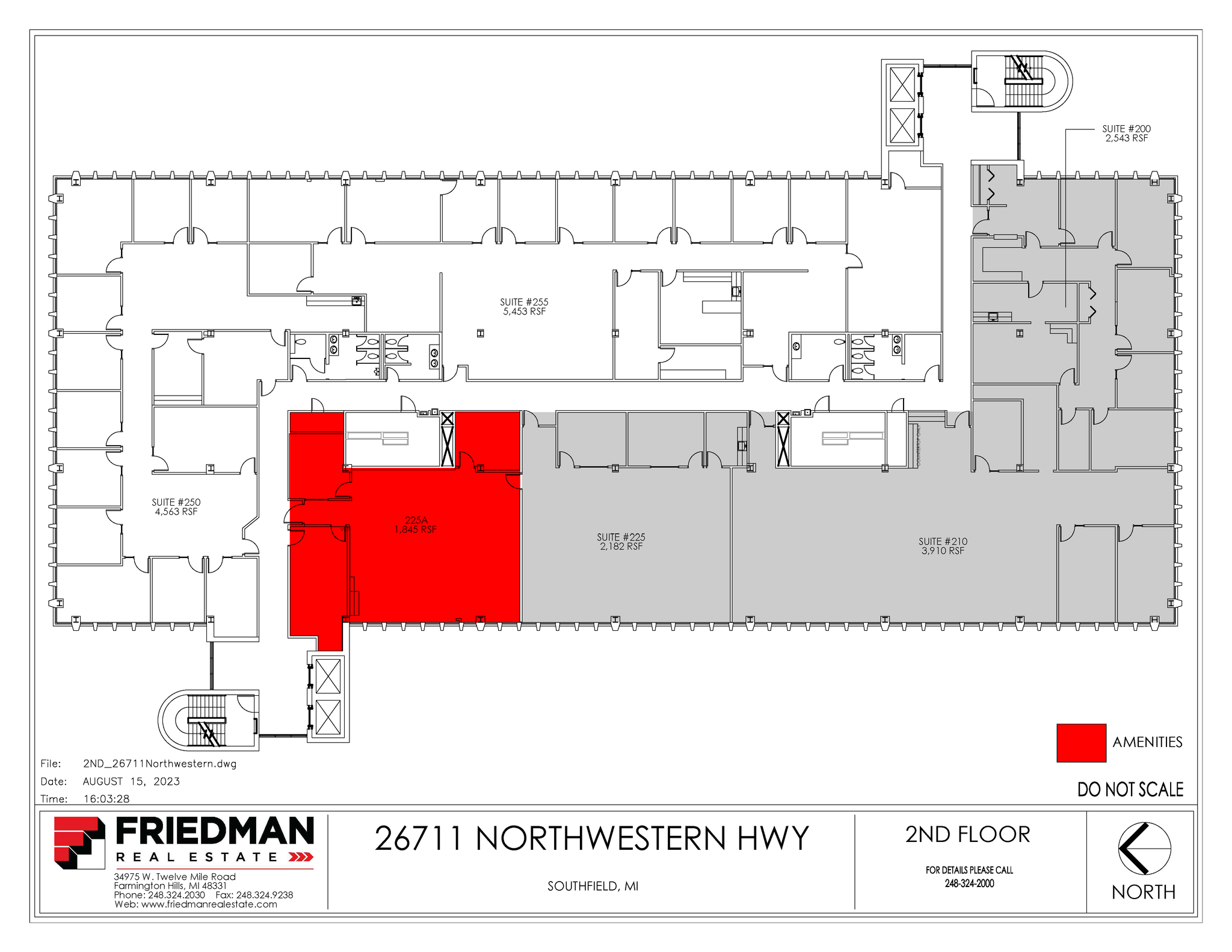 26711 Northwestern Hwy, Southfield, MI for sale Floor Plan- Image 1 of 1