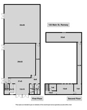 125 E Main St, Ramsey, NJ for lease Floor Plan- Image 2 of 2