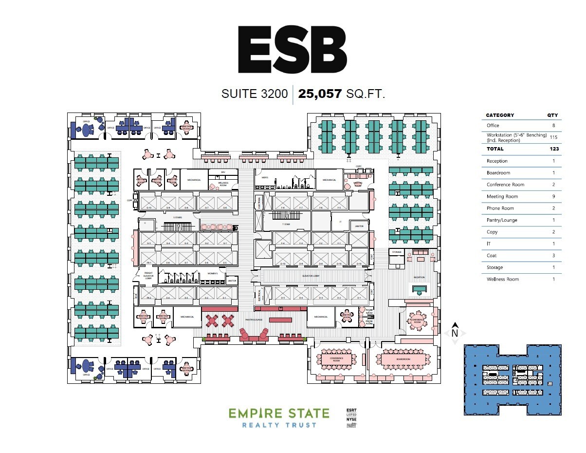 350 Fifth Ave, New York, NY for lease Floor Plan- Image 1 of 19
