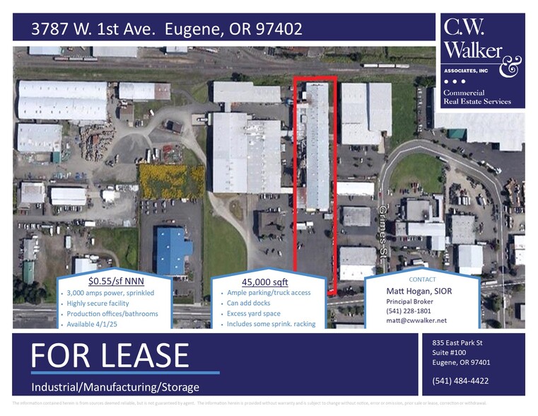 3787 W 1st Ave, Eugene, OR for lease - Building Photo - Image 1 of 6