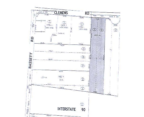 28901-28915 Clemens Rd, Westlake, OH for lease - Plat Map - Image 2 of 3