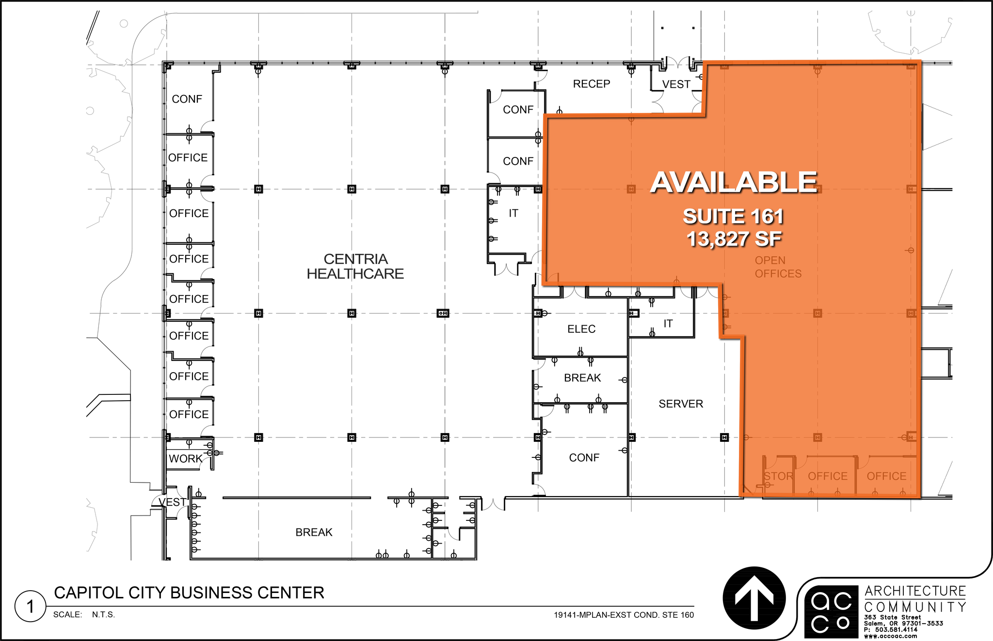 4600 25th Ave NE, Salem, OR for lease Floor Plan- Image 1 of 1