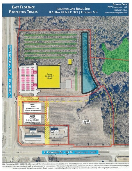 US 76, Florence, SC for sale - Aerial - Image 2 of 2