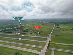 TBD SH-130 and Old Fentress Road, Lockhart, TX - aerial  map view - Image1