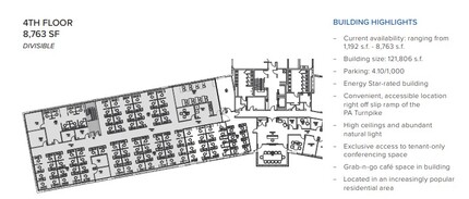 500 Office Center Dr, Fort Washington, PA for lease Floor Plan- Image 2 of 2