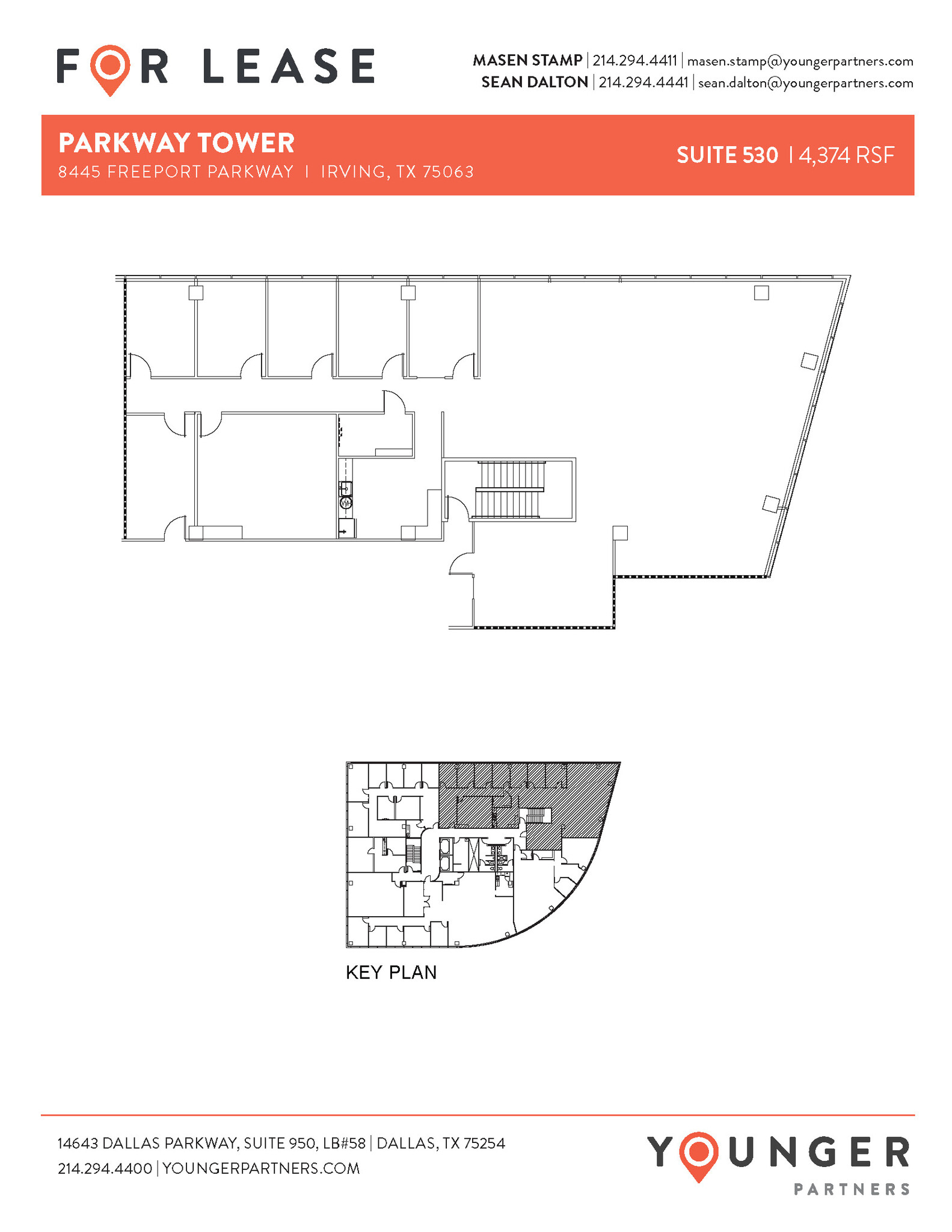 8445 Freeport Pky, Irving, TX for lease Floor Plan- Image 1 of 1