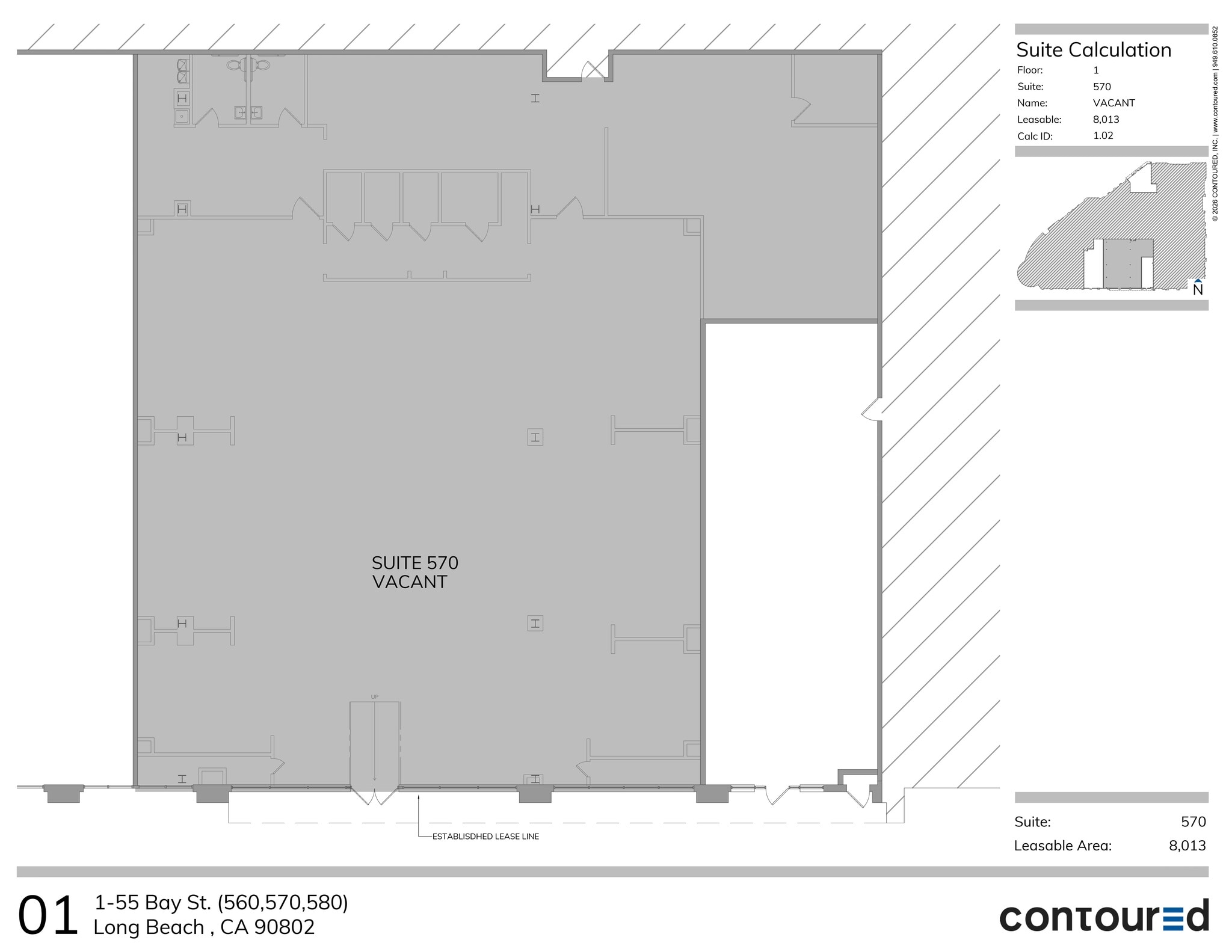 95 S Pine Ave, Long Beach, CA for lease Site Plan- Image 1 of 1