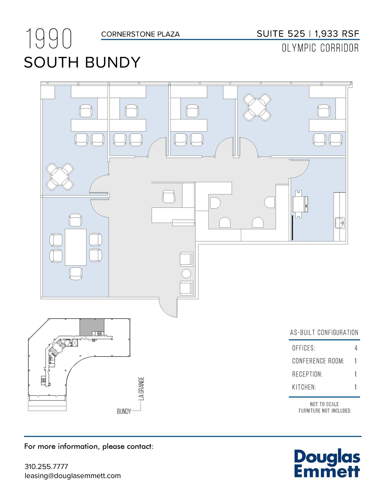 1990 S Bundy Dr, Los Angeles, CA for lease Floor Plan- Image 1 of 1