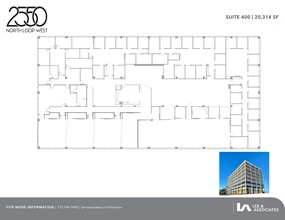 2550 N Loop Fwy W, Houston, TX for lease Site Plan- Image 2 of 2