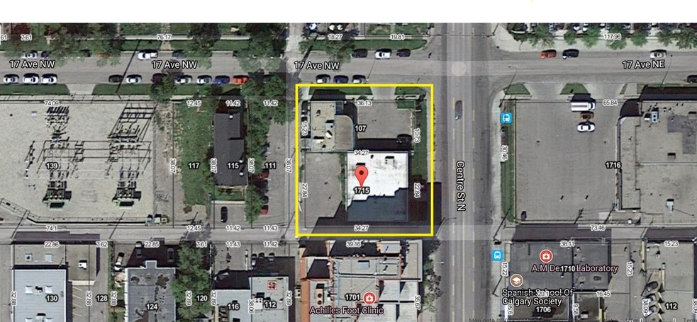 Centre Street / 17 AVE NW portfolio of 2 properties for sale on LoopNet.com - Aerial - Image 2 of 2