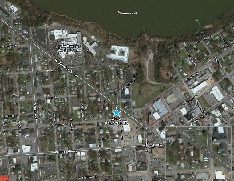 200 W Randolph Rd, Hopewell, VA for sale - Building Photo - Image 1 of 1