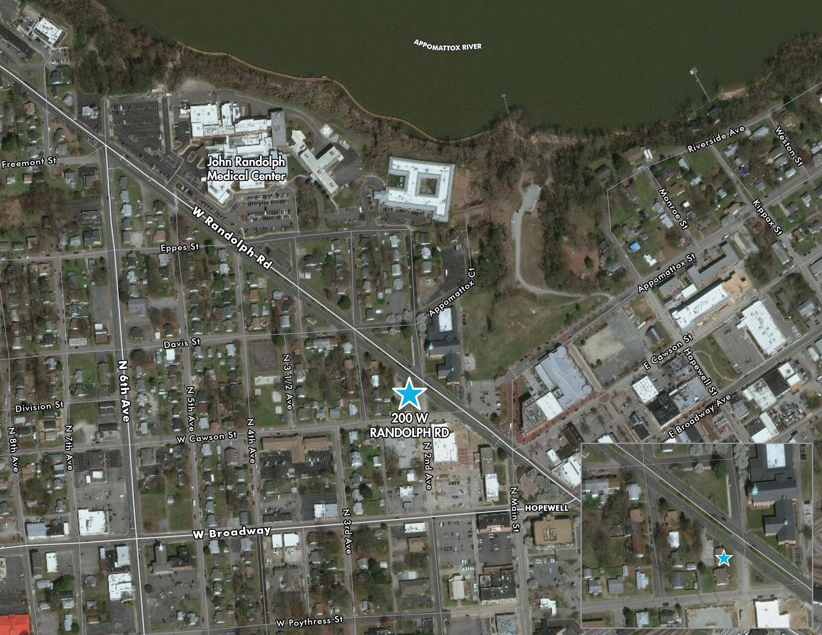 200 W Randolph Rd, Hopewell, VA for sale Building Photo- Image 1 of 1