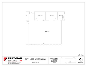 26711 Northwestern Hwy, Southfield, MI for lease Site Plan- Image 1 of 2