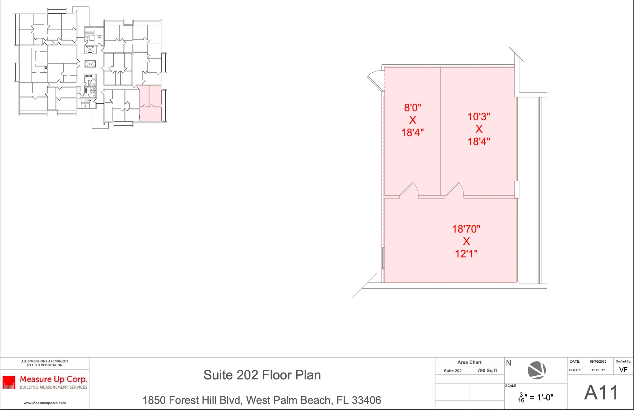 1860 Forest Hill Blvd, West Palm Beach, FL for lease Floor Plan- Image 1 of 1