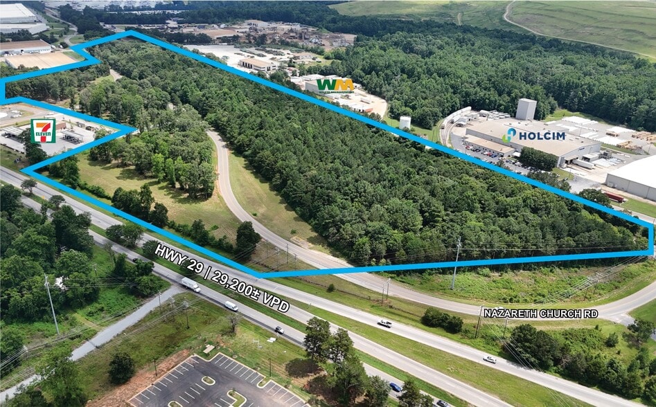 Hwy 29 and Nazareth Church Rd, Spartanburg, SC for sale - Building Photo - Image 1 of 1