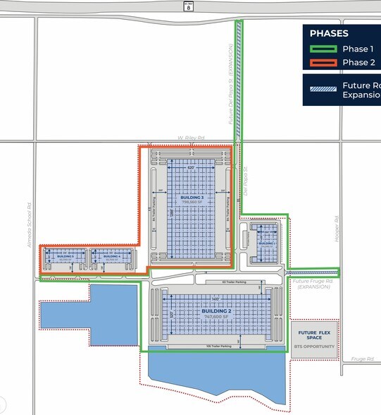 Almeda School Rd & W Riley rd, Houston, TX for lease - Site Plan - Image 3 of 3