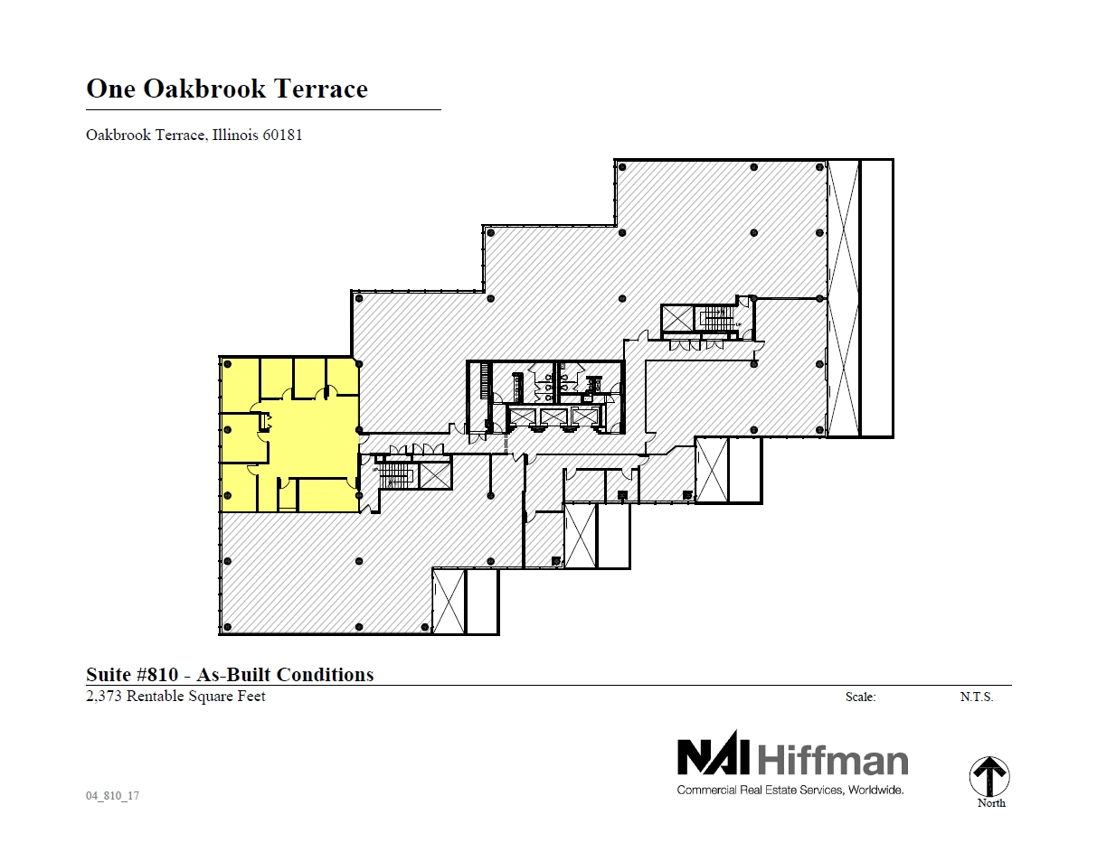 18W200 W 22nd St, Oakbrook Terrace, IL for lease Floor Plan- Image 1 of 6