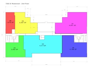 7202 E Rosewood St, Tucson, AZ for lease Site Plan- Image 1 of 2