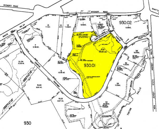 1330 Campus Pky, Wall Township, NJ for lease - Plat Map - Image 3 of 3