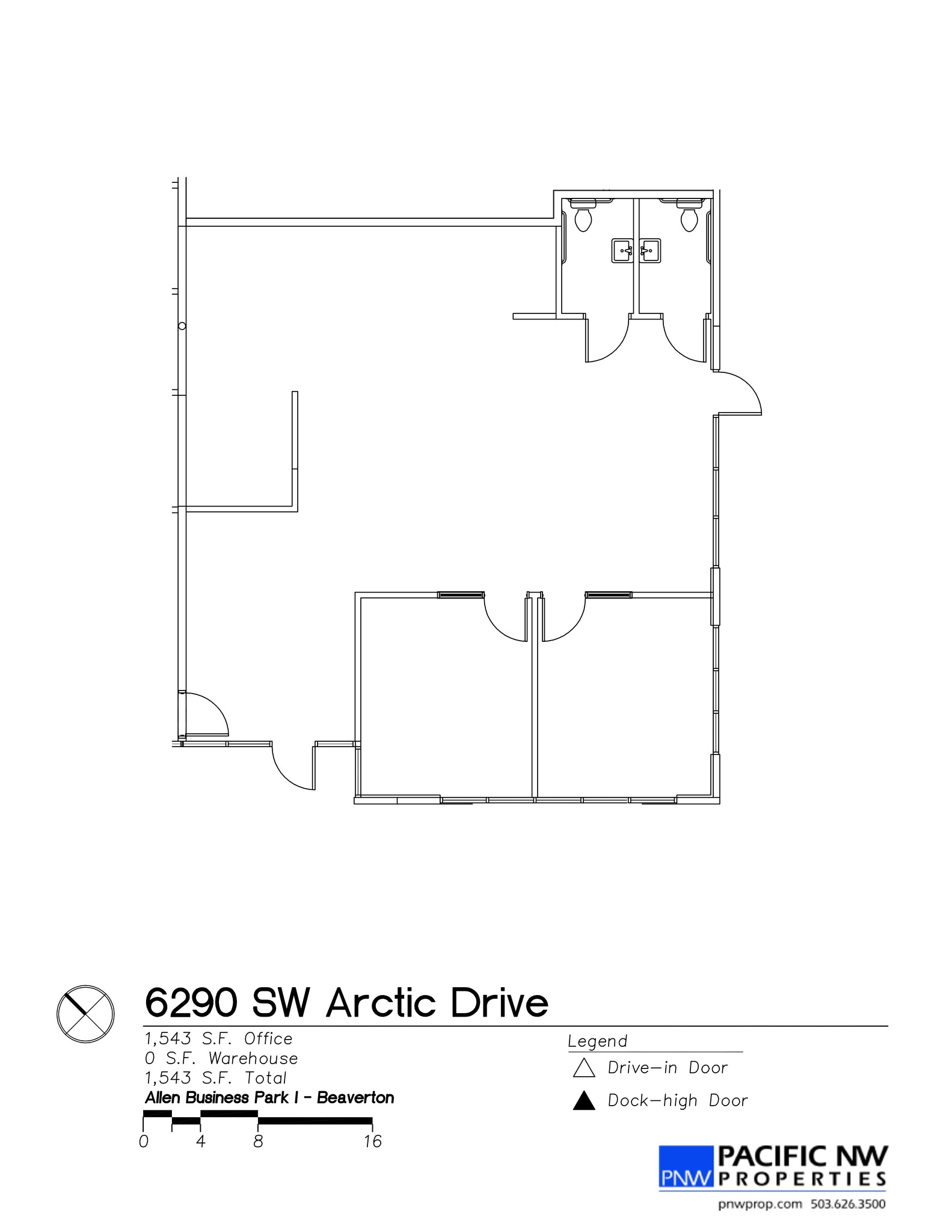 6110-6190 SW Arctic Dr, Beaverton, OR for lease Site Plan- Image 1 of 1