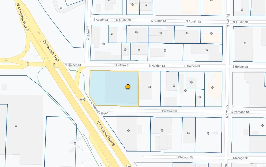 7700 2nd Ave S, Seattle, WA for lease - Plat Map - Image 2 of 2