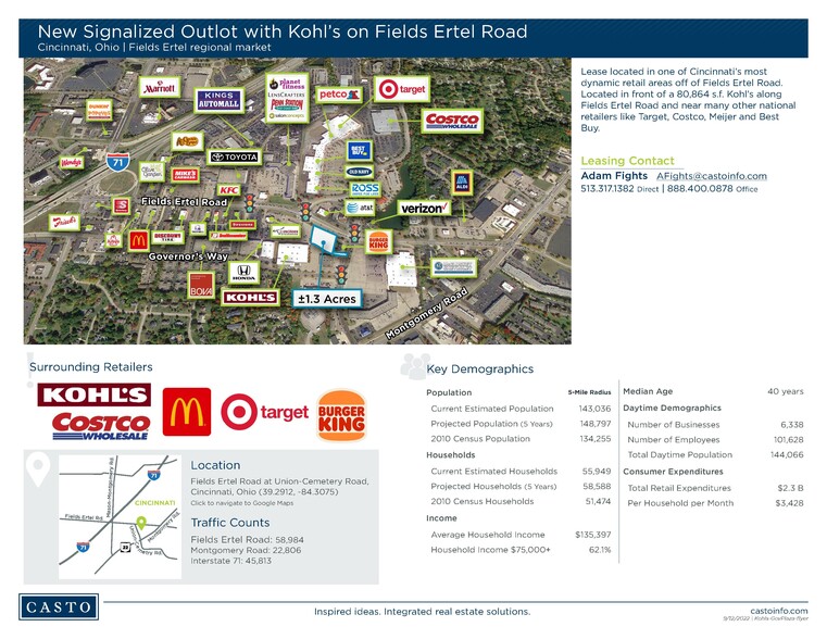 0 Fields Ertel Rd, Cincinnati, OH for lease - Aerial - Image 1 of 1